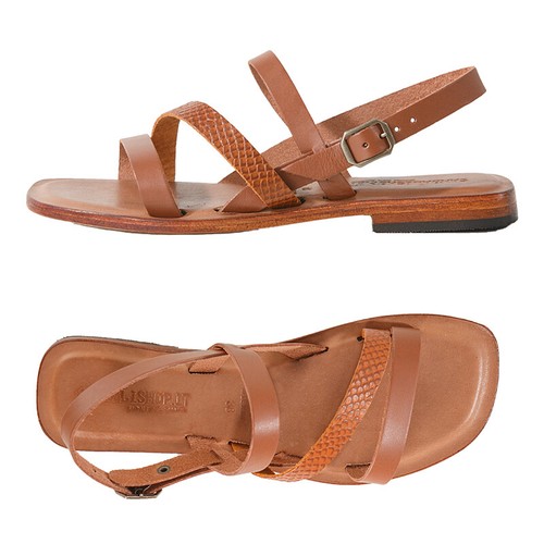 Sandali donna bassi - , pelle