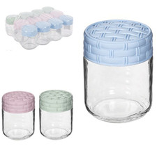 12x Barattoli vetro per