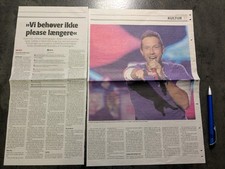 COLDPLAY Nice Rare Danish