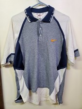 Polo Nike vintage uomo XL blu