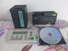 Siemens SIMATIC S7-200 + TD200 + FM354 con Software – Usato non testato, no box