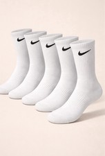 Calze Nike Bianche (5 Paia)