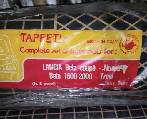 Kit tappeti epoca lancia - tappeti,