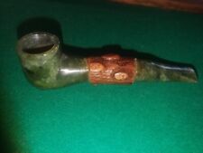 antica pipa oppio opium pipe giada
