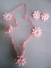 COLLANA LUNGA E ORECCHINI LOBO