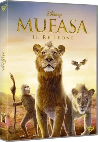 Mufasa leone dvd - re,