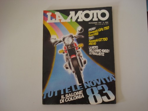 Moto 1982 kawasaki gpz - la,