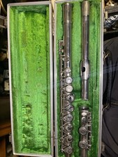 Flauto e custodia italiana