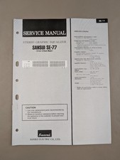 Sansui SE-77 Equalizzatore
