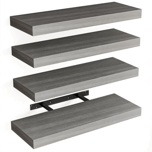 Set mensole parete grigio - da,
