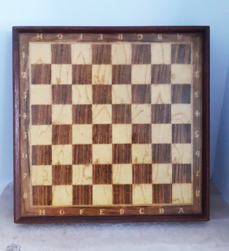 Scacchiera legno 30x30 - legno, cm
