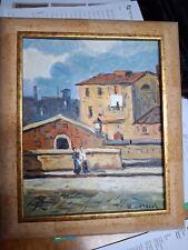 NATALI RENATO (1883-1979) Olio su tavola