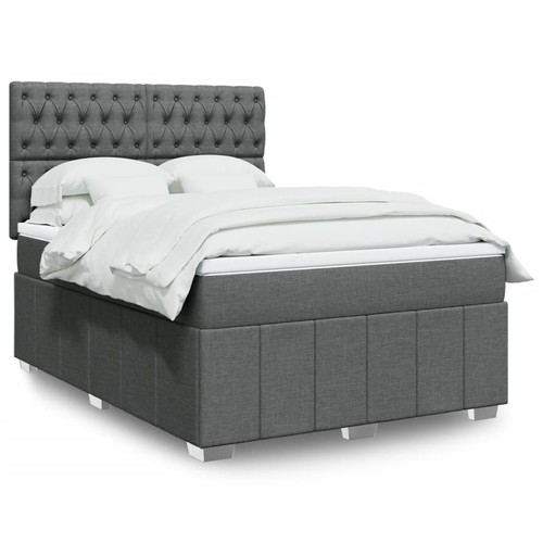 Box spring bed - spring, bed,