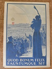 Cartolina Fascista ai Principi di Piemonte - Quod Bonum Felix Faustumque Sit