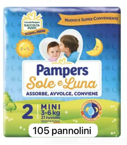 105 pannolini pampers sole - , e