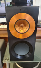 KEF Reference 1 diffusori da scaffale (nero/rame)