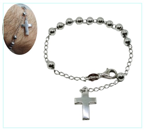 Bracciale rosario uomo - ,