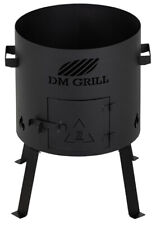 Utschak, stufa a legna, Mangal-Kazan per 8/10/12/16L