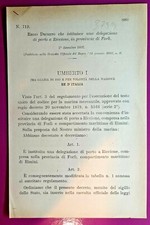 RICCIONE-REGIO DECRETO