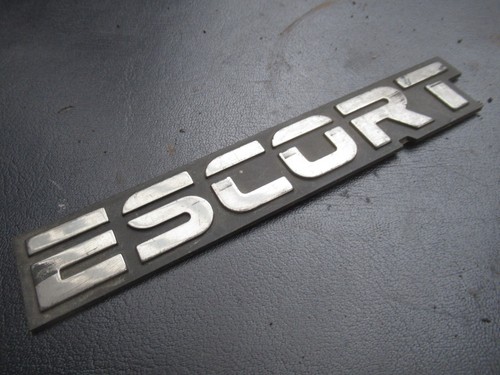 Ford escort placchetta - ford,