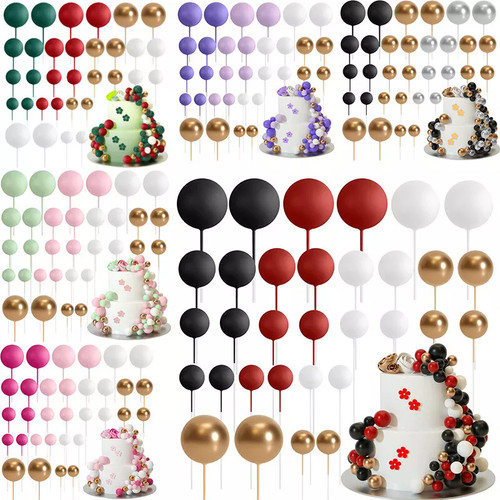 32pz palline cake topper - 32pz,