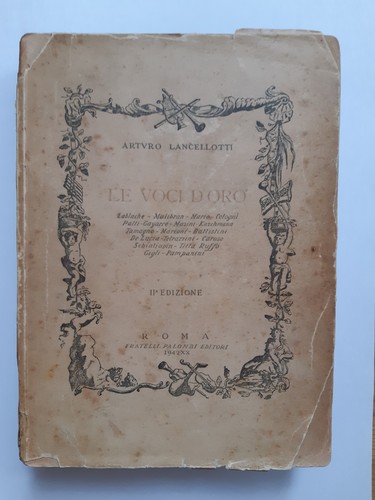 Voci oro arturo - -,
