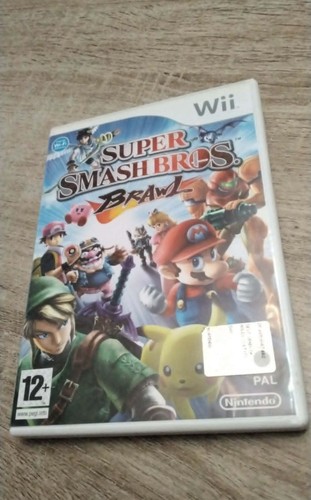 Nintendo wii super smash bros - super,