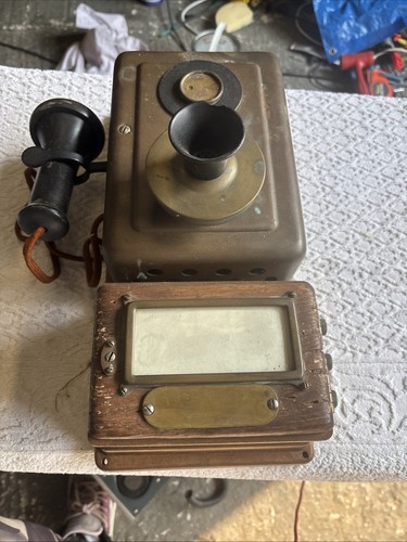 Rare antique american - antique, tel