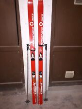 Sci Vintage Spalding Equipe Persenico 303 con attacchi Salomon S 101