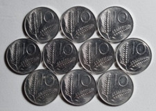 10 Lire 1976 - Lotto 10 Monete