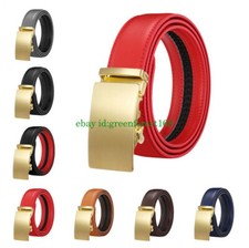 Cintura uomo colore oro fibbia