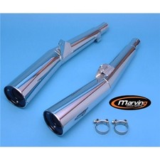 COPPIA TERMINALI SCARICO MARVING PER YAMAHA  XJR 1300 '00 / '04