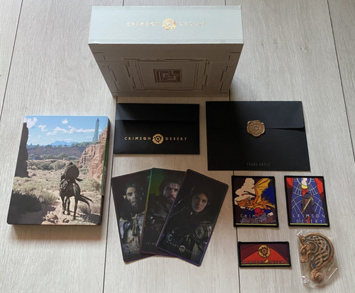 Crimson desert steelbook jeu - steelbook, +