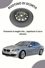Ruotino di Scorta 18" per BMW SERIE 5 F07 - F10 - F11 fino al 2016 (69x16 cm)