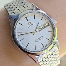 Orologio automatico uomo vintage OMEGA Seamaster 166.0279 giorno/data 1982