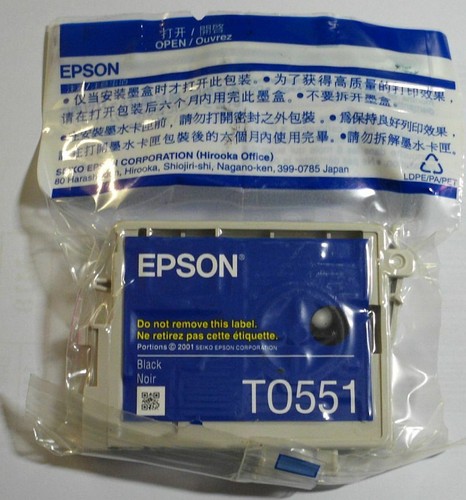 Epson t0551 inchiostro nero - epson,