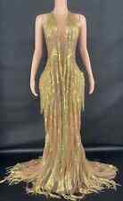 Abito Nappa Sexy Frange Festa