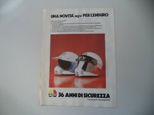 advertising Pubblicità 1983 CASCO HELMET AGV ENDURO