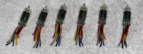 Hitachi cd71 nixie tubes set - tubes,