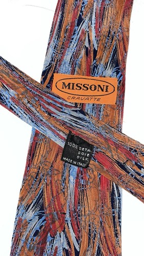Cravatta missoni 100 seta - missoni, 100%
