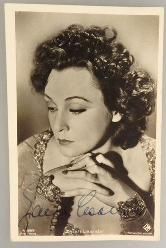 Autografo cantante tedesca