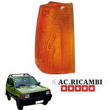 Fanale Freccia Anteriore Per Fiat Panda 141  SINISTRA Arancione SOLO LENTE+VITI