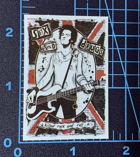 Adesivo poster sex pistols - adesivo,