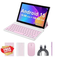 Tablet 10" Android 15 2 in 1
