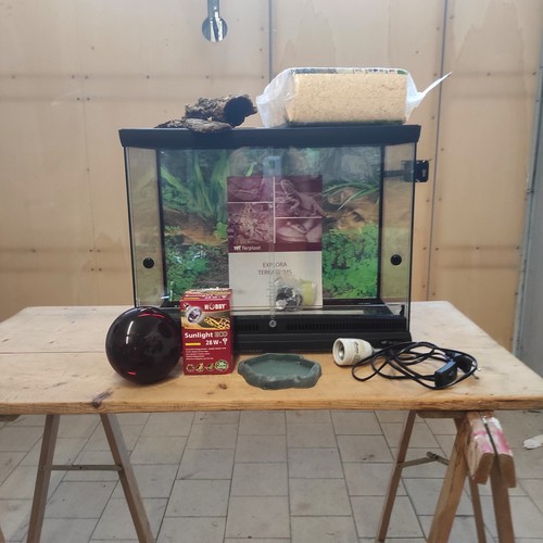 Terrario vetro ferplast - vetro,