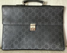 Gucci GG Logo Valigetta Nera
