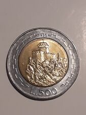 Moneta da 500 lire REPUBBLICA di SAN MARINO 1988 - Titano - poco circolata