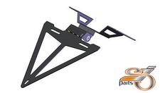 Suzuki GSX-R 1000 K5-8 Portatarga GSXR1000 con illuminazione