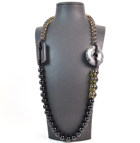 Collana astrofillite onice - in, astrofillite,onice