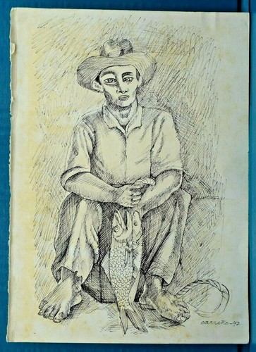 Mario carreño drawing inks - drawing,,